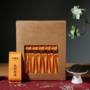 Wuyi Kengjian Cinnamon Rock Tea Wuyi Mountain Dahongpao Small Bubble Bag Work Tea 250g Strong Aroma Rock Tea Wholesale