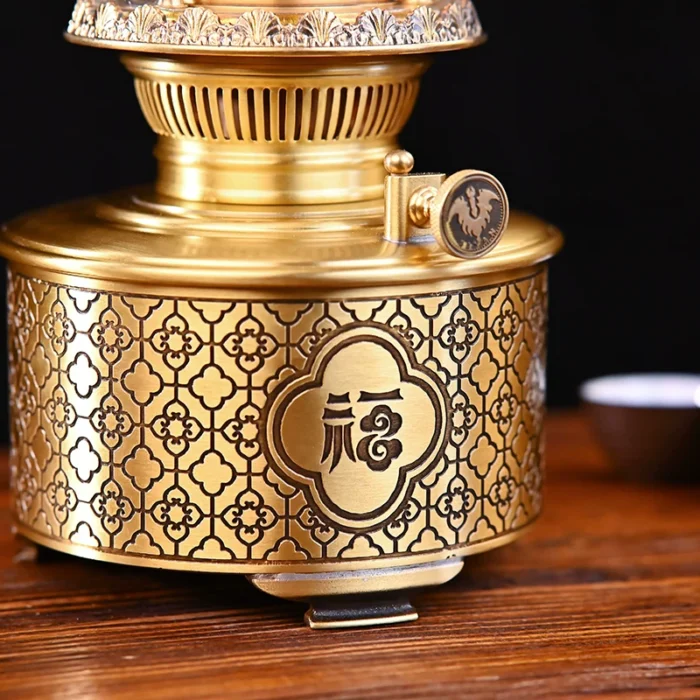 gongfu tea oil lamp