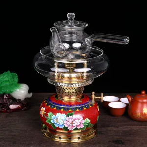 Air lamp, kerosene lamp, boiling tea stove, brass butter stove, live fire tea lamp, Chaoshan kung fu tea set factory, direct sale