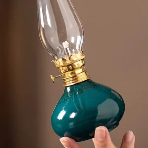 Ghee lamp, lamp, camping lamp, everlasting lamp, ceramics, household kerosene lamp, atmosphere, night lamp, ghee incense burner, aroma lamp