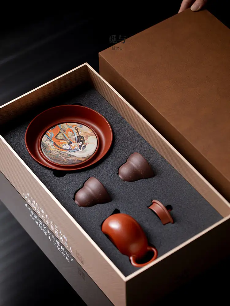 zhuni xishi yixing teapot tea set